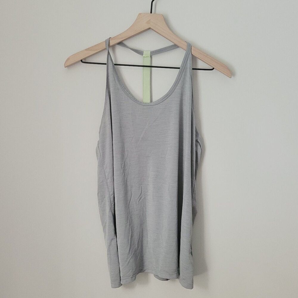 Athleta Green & Grey Tank Size Large